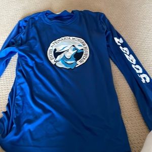 Long sleeve shirt for men color blue